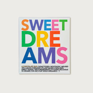 Sweet Dreams Chocolate reishi mushrooms, tryptophan | Eat Gold Organics | The Lake