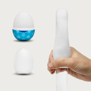Snow Crystal Cooling Sensation Single-use stroker | Tenga Egg | The Lake