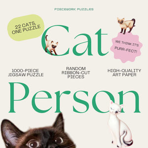 Cat Person - 1000 piece puzzle