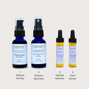 Province Apothecary, Daily Glow Essentials Discovery Kit | The Lake