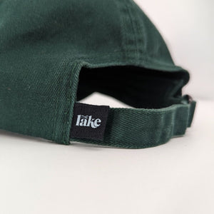 The Lake Everyday Pleasures Dad Cap in Dark Green