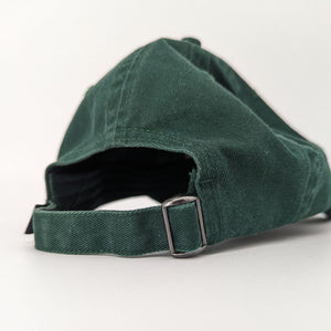 The Lake Everyday Pleasures Dad Cap in Dark Green