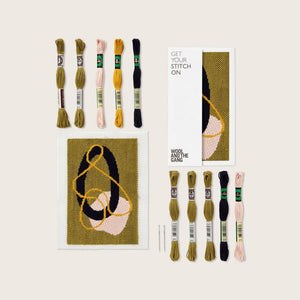 Breathe Needlepoint Kit | Wool and the Gang + DMC | The Lake
