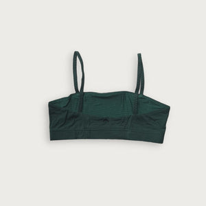 Tata TENCEL™ Mineral Bra Lite in Forest Green back | Huha Undies