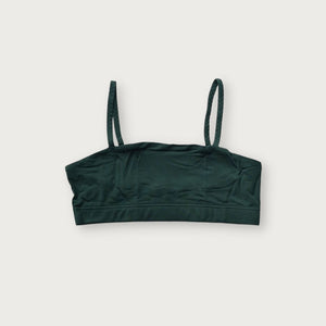 Tata TENCEL™ Mineral Bra Lite in Forest Green front | Huha Undies