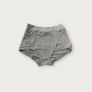 Grey TENCEL™ High-Waisted Brief front | Huha Undies