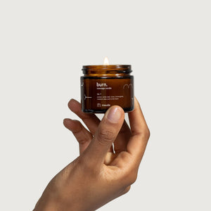 Burn no. 1 - 2oz skin-softening massage candle - Maude - The Lake