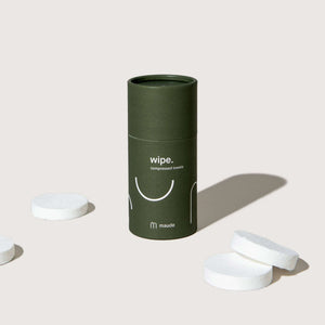 Wipe - compostable compressed towels - The Lake