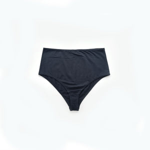 High-Rise Brief Midnight Blue - Nude Label - The Lake