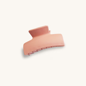 Rose rectangle hair clip