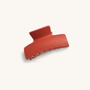 Saffron rectangle hair clip