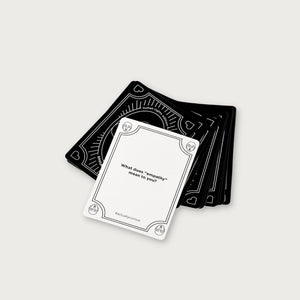 Actually Curious Human Rights Edition Empathy Cards - What does "empathy" means to you?