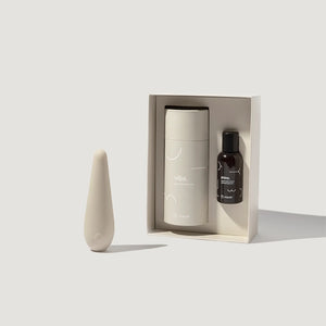 Gift Set with Maude's best-selling Vibe and travel Shine personal lubricant.