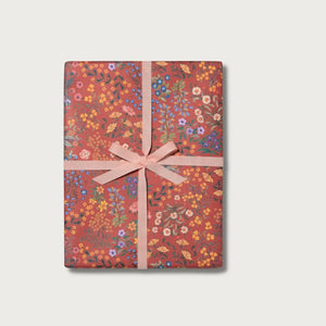 Red Plum Wrapping Paper Illustrated by Phannapast Taychamaythakool