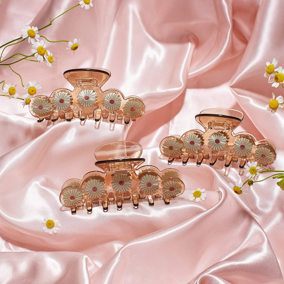 Winona Irene Eclipta XL Claw, Cellulose acetate hair claw for thick and long hair | The Lake