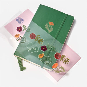 Winona Irene's Meadow Sticker Sheet | California Poppy, Hellebore, and Buttercups Stickers