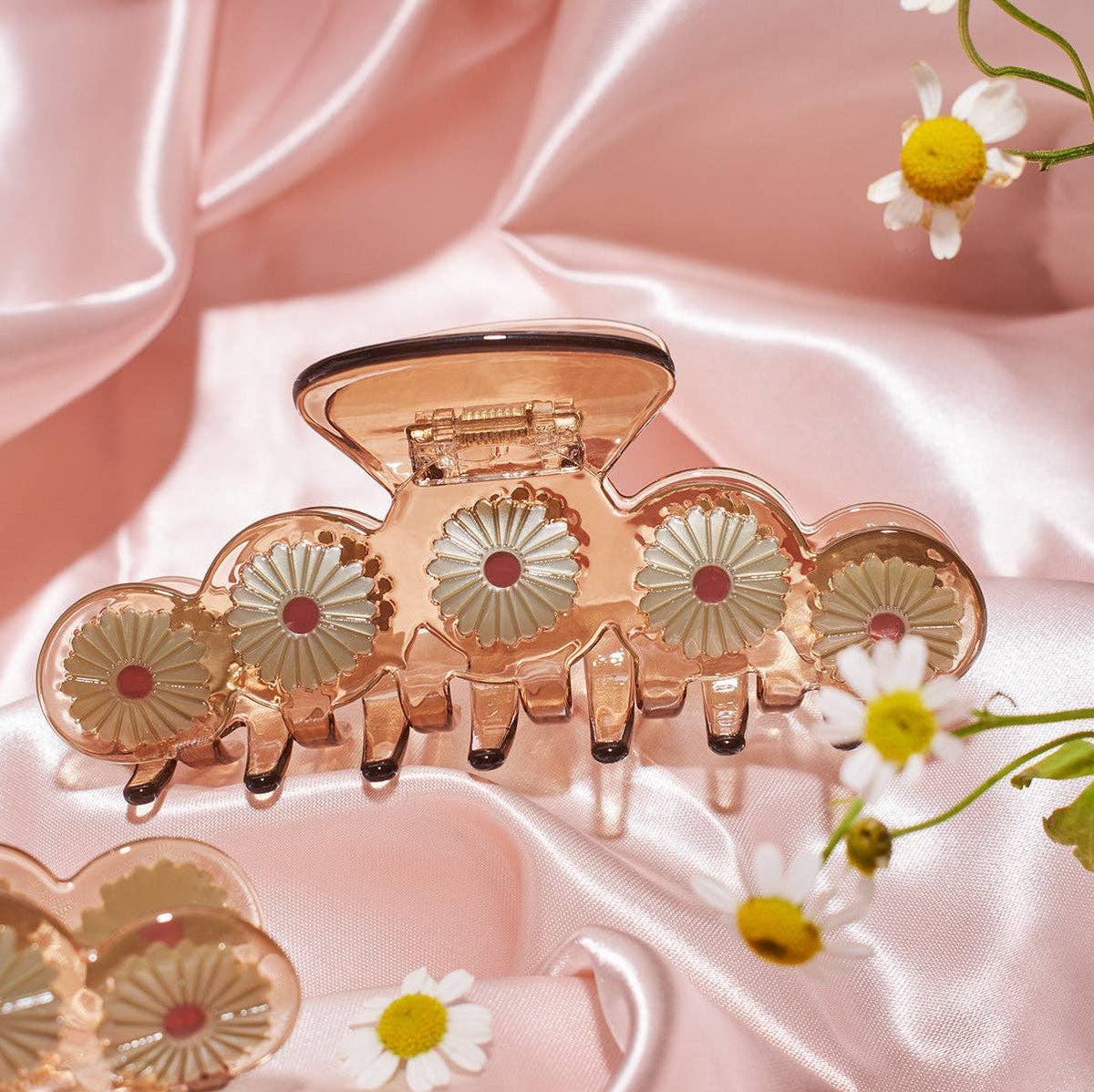 Winona Irene Eclipta XL Claw, Cellulose acetate hair claw for thick and long hair | The Lake