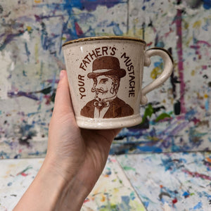 Vintage shaving mug " Your Father's Mustache" | Preloved & Vintage | The Lake