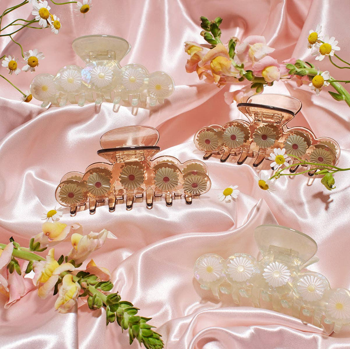 Winona Irene Eclipta XL Claw, Cellulose acetate hair claw for thick and long hair | The Lake