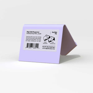 Life Preserver : Porte-savon drainant violet clair (unité unique)