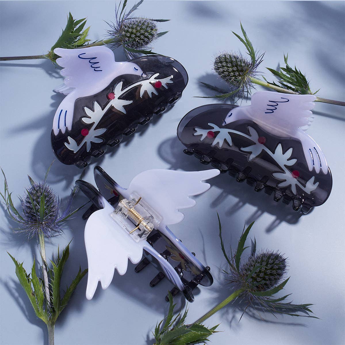 Winona Irene Juniper Claw Cellulose acetate hair claw | The Lake