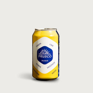 Frusco Dry Lemon Lime Sparkling Water 355 ml | Burdock Brewery | The Lake