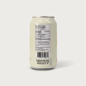 Non-Alc Lime Gose Sour Nutrition Facts | Burdock Brewery | The Lake
