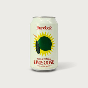 Non-Alc Lime Gose Sour 355ml can | Burdock Brewery | The Lake