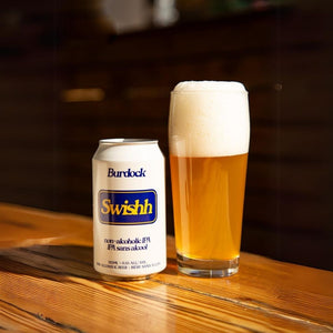 Swishh Non-Alcoholic medium body IPA | Burdock Brewery | The Lake