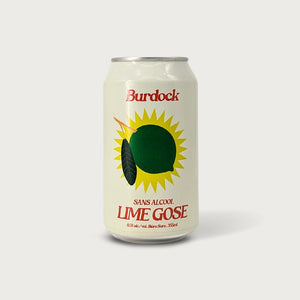 Sans-Alcool Lime Gose Sour | Burdock Brewery | The Lake