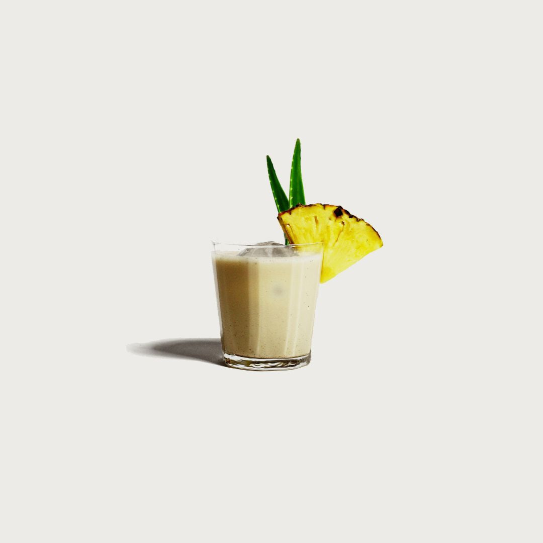 Curious Elixirs No. 6 | Alcohol-free Coconut Pineapple Painkiller cocktail | The Lake