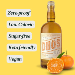 Liqueur sans alcool à l'orange Dhos