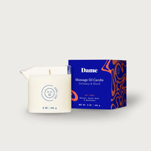 Soft Touch Massage Oil Candle | Dame Products | The Lake