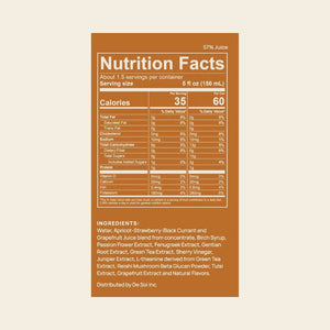 De Soi Champignon Dreams | Nutrition Facts  | The Lake