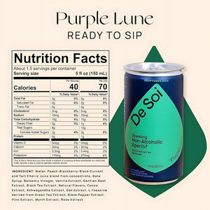 De Soi Purple Lune Nutrition Facts | The Lake