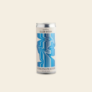 Strongwater Club Soda 250ml can | The Lake