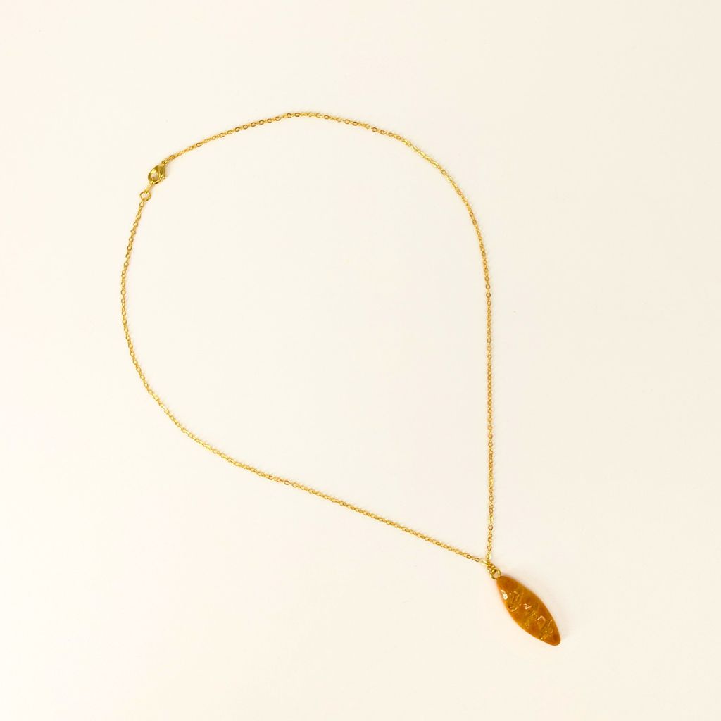 Baguette Dainty Chain Necklace