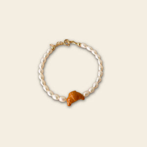 Croissant Pearl Bracelet