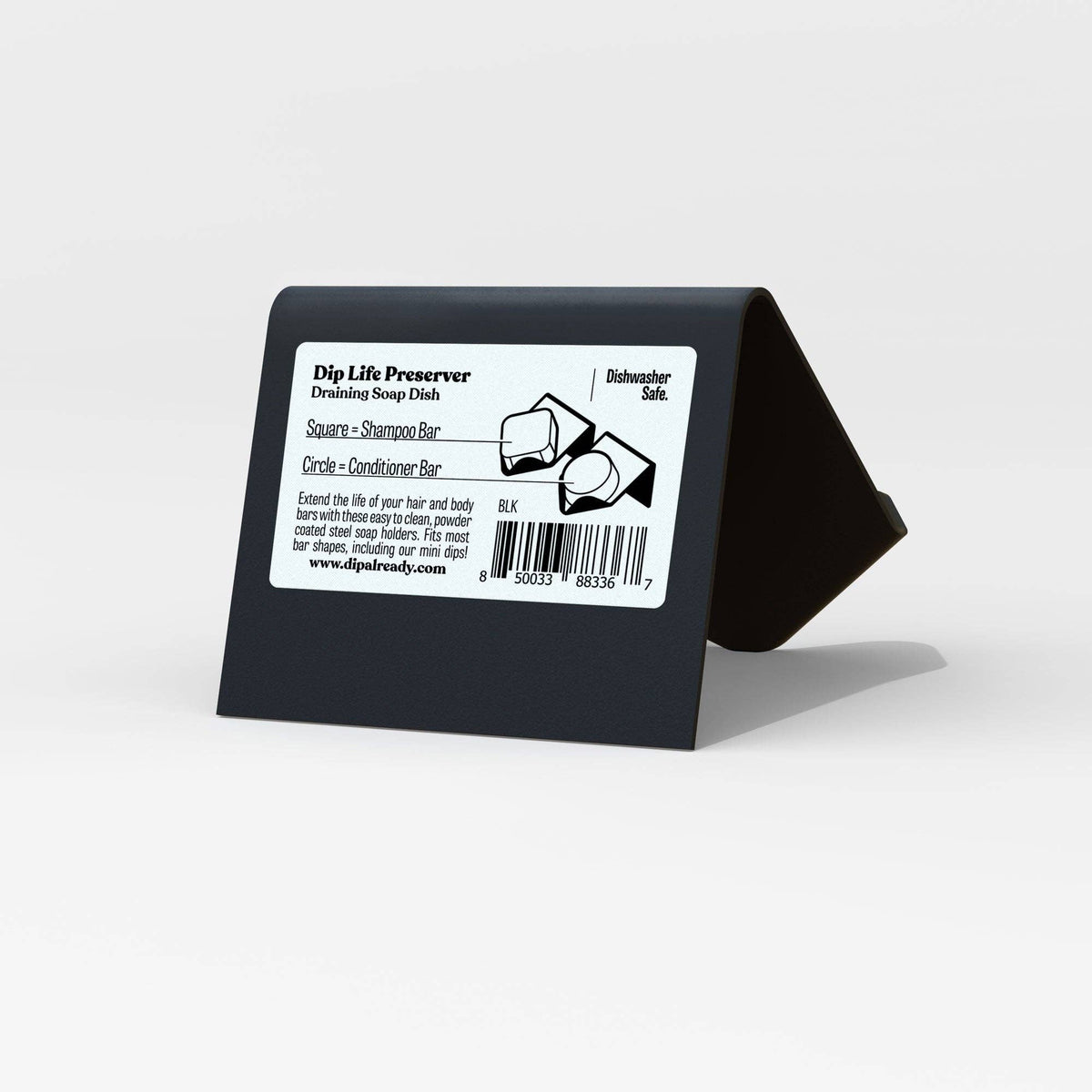 Life Preserver : Porte-Savon Drainant Noir (unité unique)