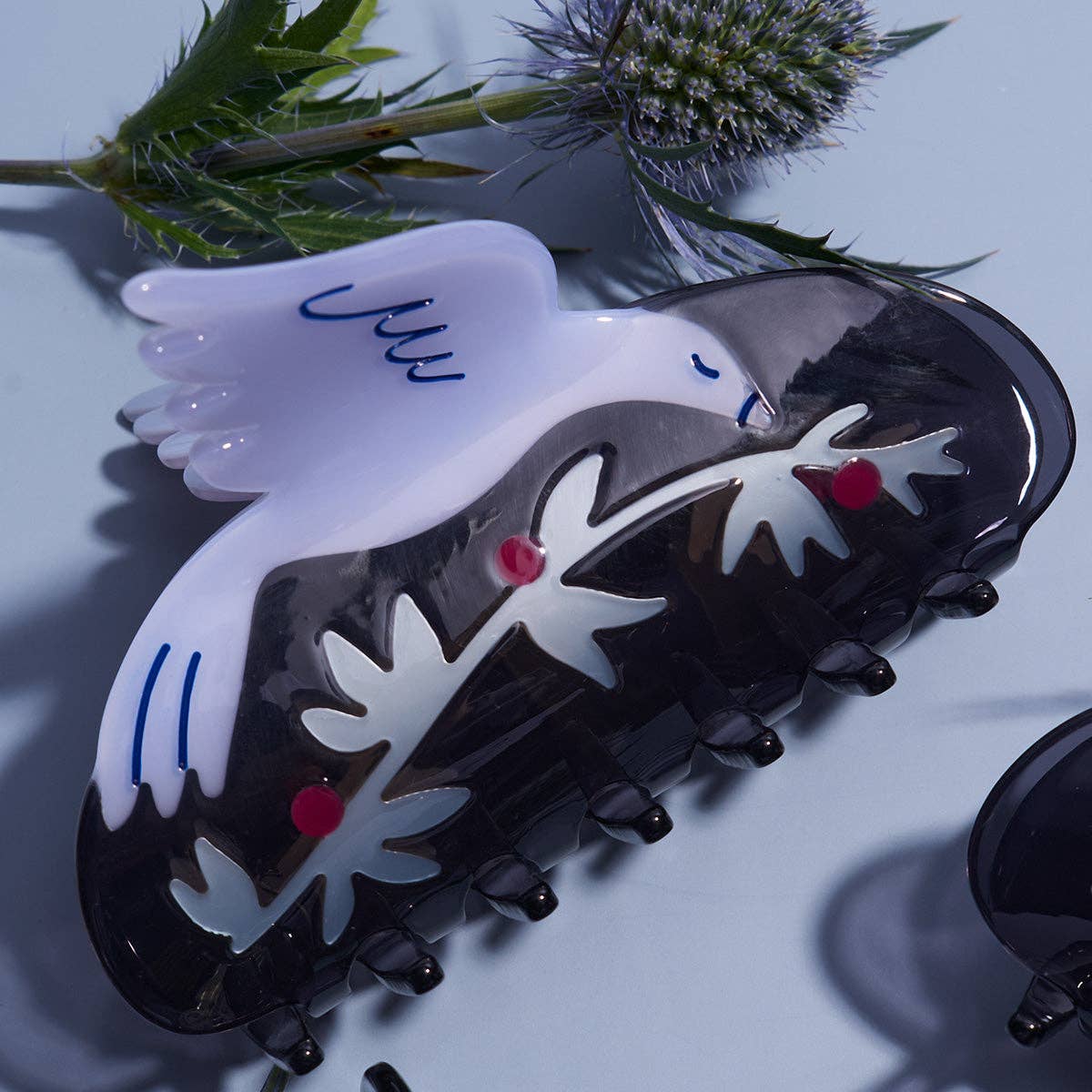 Winona Irene Juniper Claw Cellulose acetate hair claw | The Lake