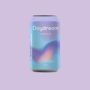 Daydream Blackberry Chai | Carbonated water infused with adaptogens | The Lake