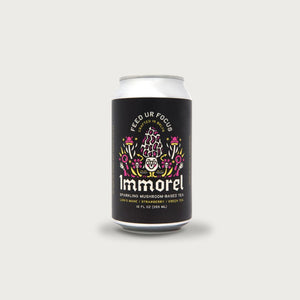 Immorel Feed UR Focus 355 ml | Sparkling Lion's Mane Mushroom Tea | The Lake