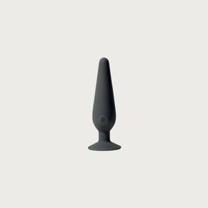 Charcoal Maude Cone Medium | 3-Speed vibrating plug | The Lake