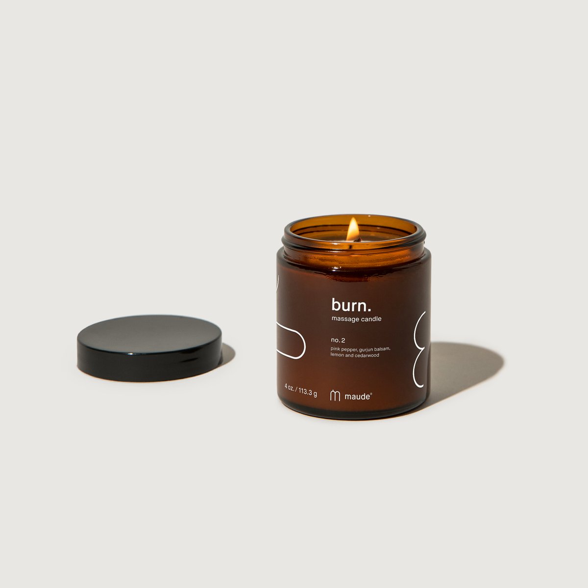 Maude Scented Massage Candle | Burn No. 2 | The Lake