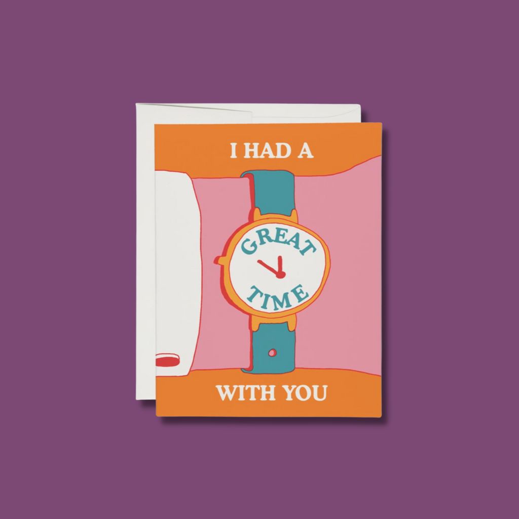 I Had a Great Time &quot;Thank You&quot; Card | Red Cap Cards | The Lake