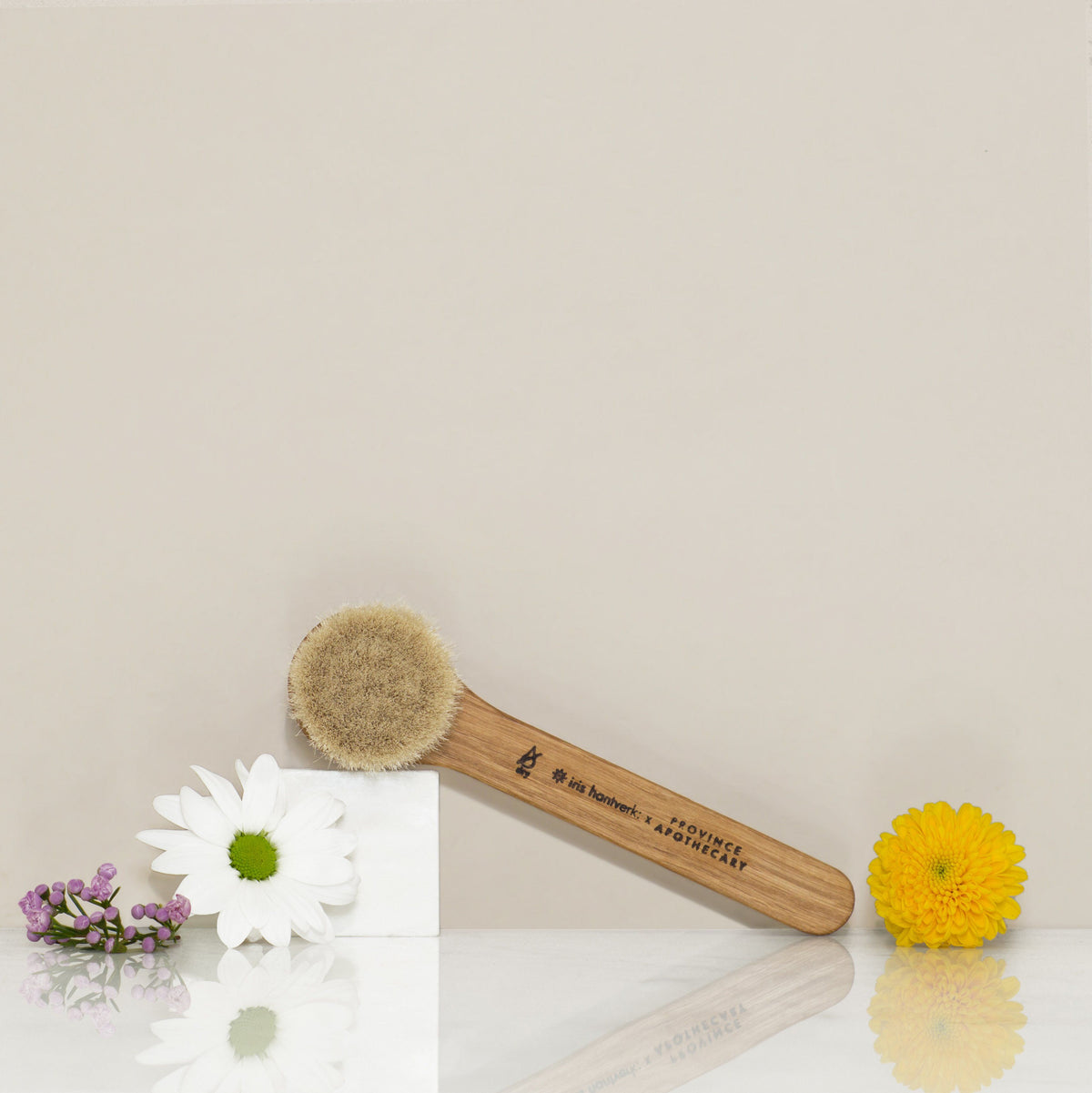 Province Apothecary Daily Glow Facial Dry Brush| Bath and Body Rituals | The Lake