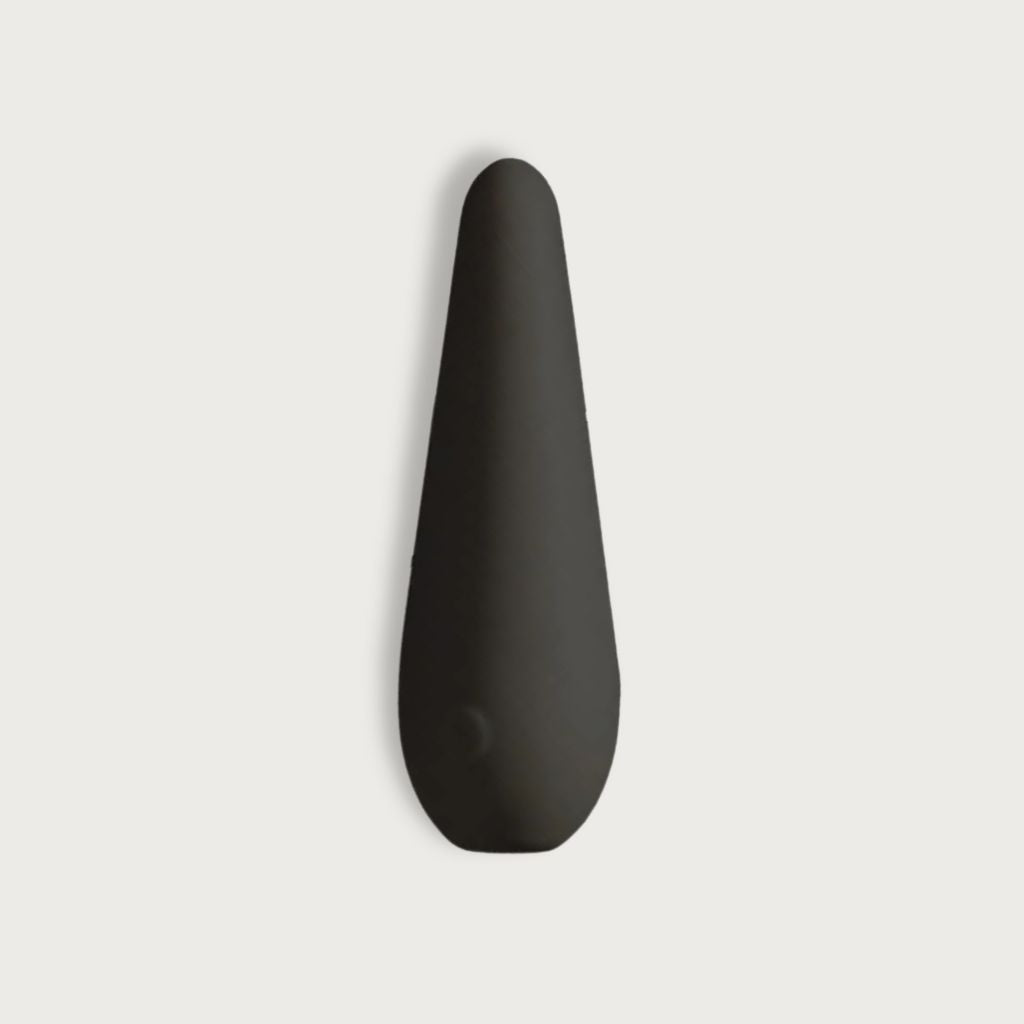 Maude Vibe in charcoal | simple 3-speed silicone vibrator | The Lake